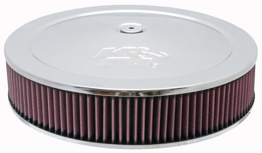 [K&N]   Round Air Filter Assembly - 60-1430 K&N Round Air Filter Assembly