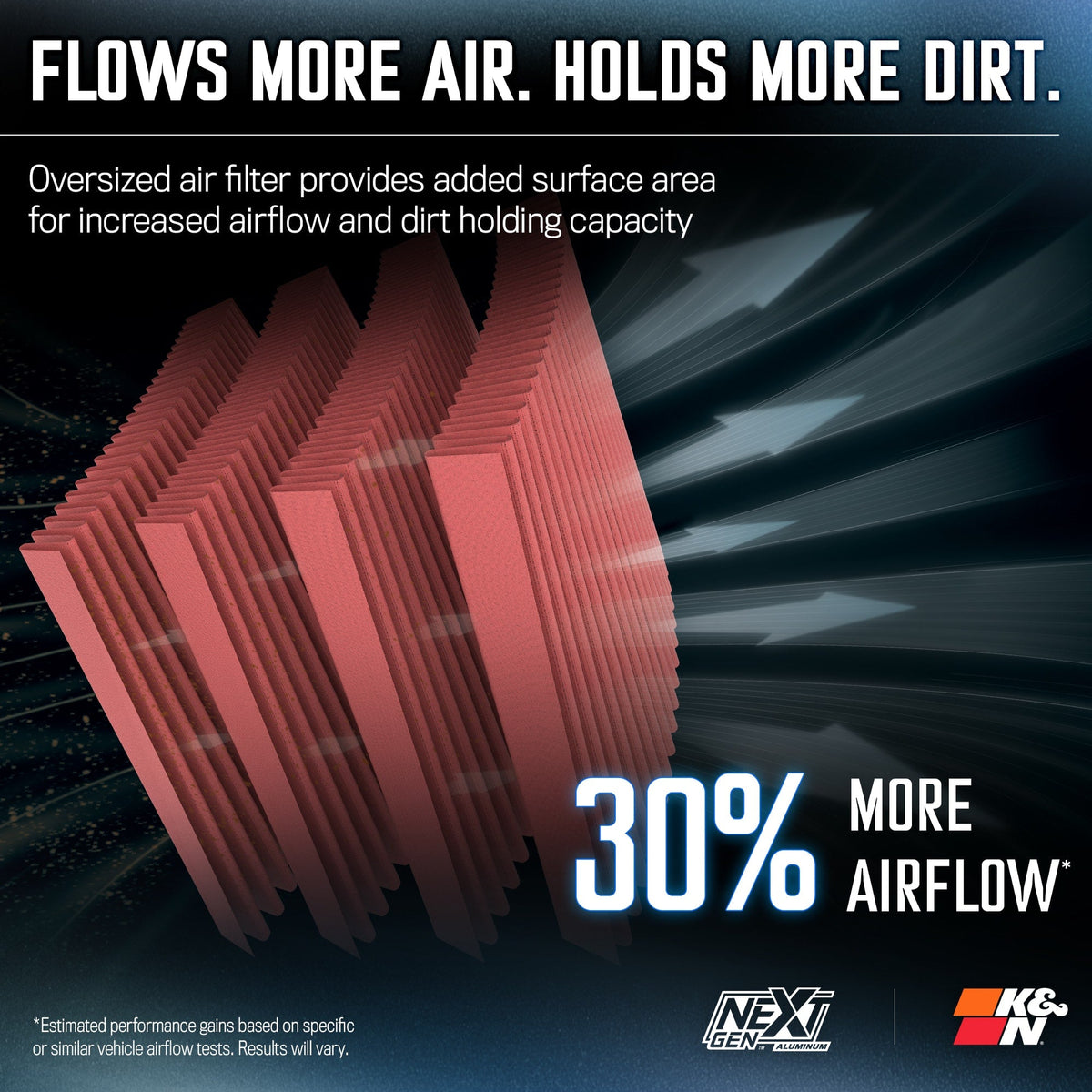 [K&N]   Metal Intake Kits - 70-1561 K&N NextGen Aluminum Cold Air Intake - DODGE/RAM 1500 V8 5.7L F/I