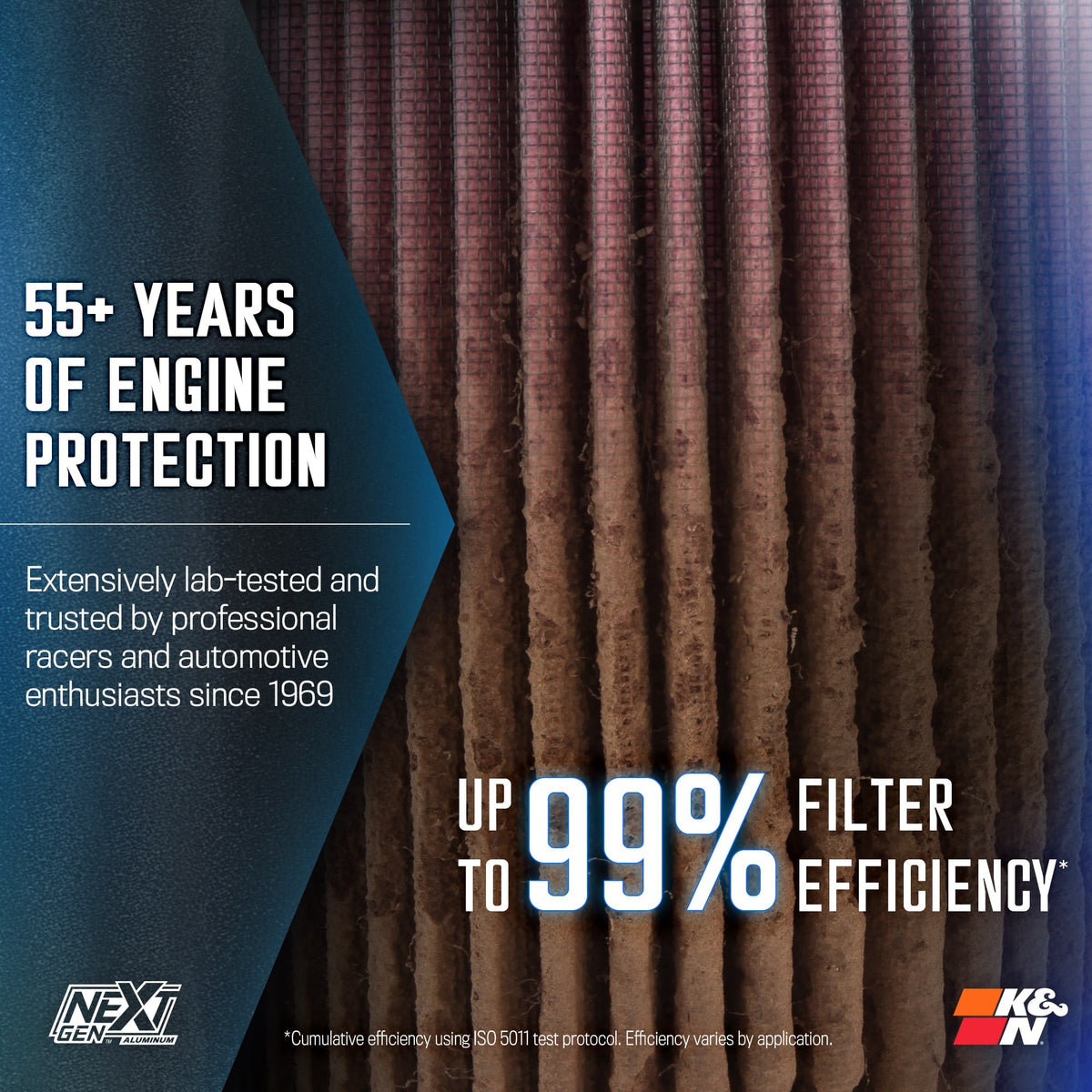[K&N]   Metal Intake Kits - 70-1578 K&N NextGen Aluminum Cold Air Intake - RAM 1500 V8 5.7L F/I