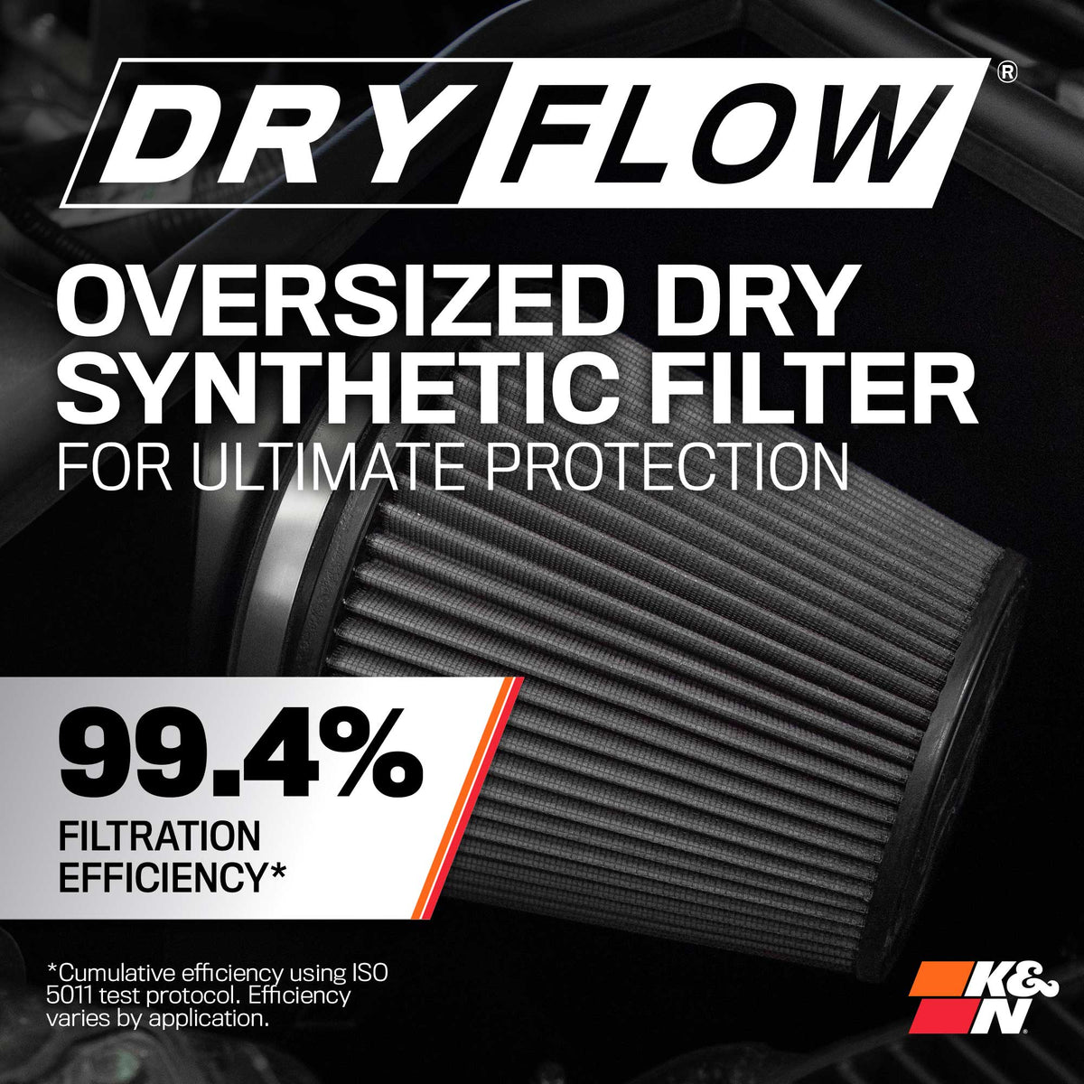 [K&N]   Metal Intake Kits - 71-1542 K&N Performance Air Intake System, Chrysler 300C, Dodge Charger/Challenger 5.7/6.1l V8, '05-23