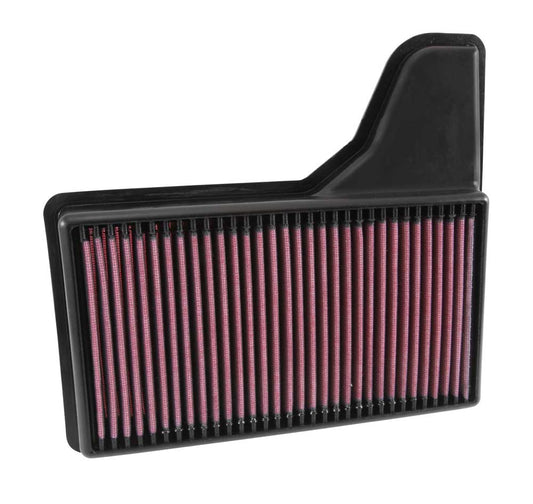 [K&N]   Air Filters - 33-5029 K&N Replacement Air Filter, 2015 - 2023 Ford Mustang/ Ford Mustang GT