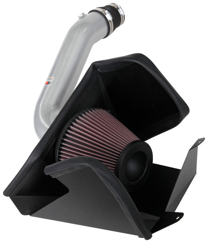 [K&N]   Metal Intake Kits - 69-5324TS K&N Performance Air Intake System, 2019 - 2021 Hyundai Veloster N/ 2018 - 2023 Hyundai i30N