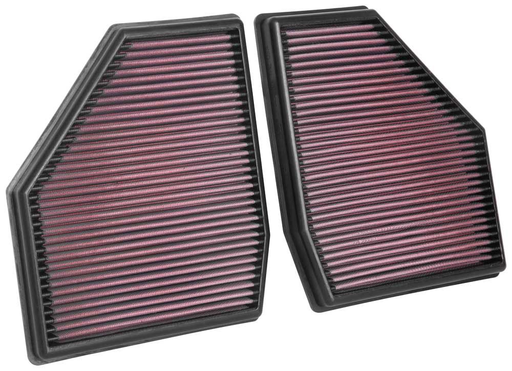 [K&N]   Panel Replacement Filters - 33-3128 K&N Replacement Air Filter - BMW M5 V8-4.4L F/I TURBO (2 PER BOX)