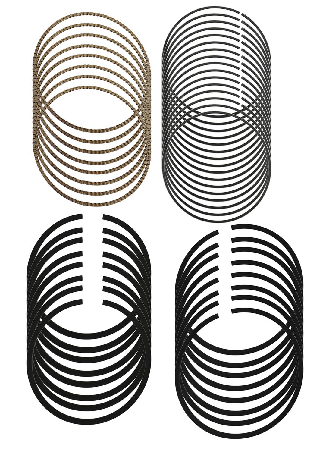 [MAHLE]   Engine - MAHLE, 6.2L LS3 STD PISTON RING SET 4.065