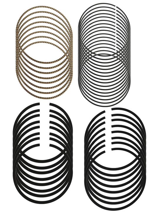 [MAHLE]   Engine - MAHLE, 6.2L LS3 STD PISTON RING SET 4.065