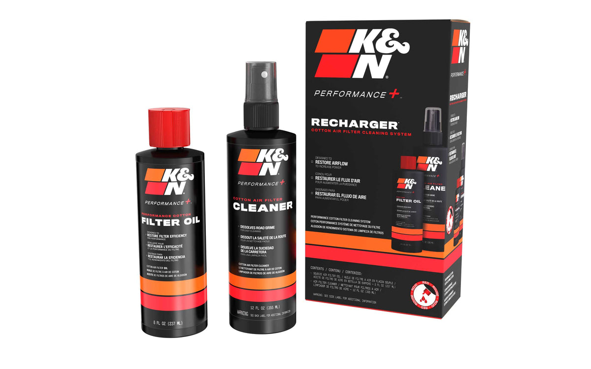 [K&N]   Air Filter Cleaning Products - 99-5050 K&N Filter Care Service Kit - Squeeze Red
