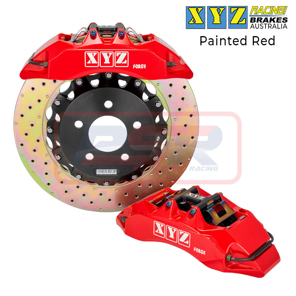 Holden Commodore VT-VZ XYZ Racing 4 Pot 355mm Fixed Rotor Rear Big Brake Kit BBK