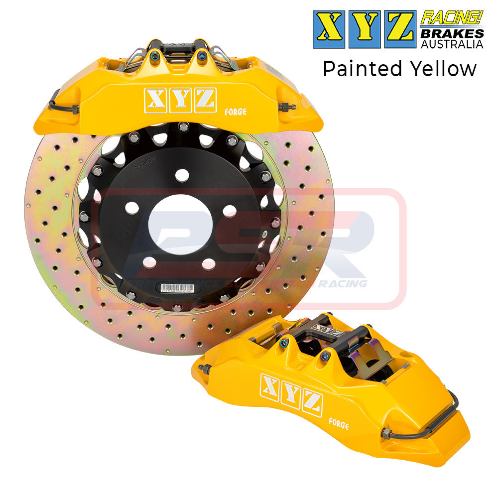Holden Commodore VB-VP XYZ Racing 4 Pot 355mm Fixed Rotor Rear Big Brake Kit BBK