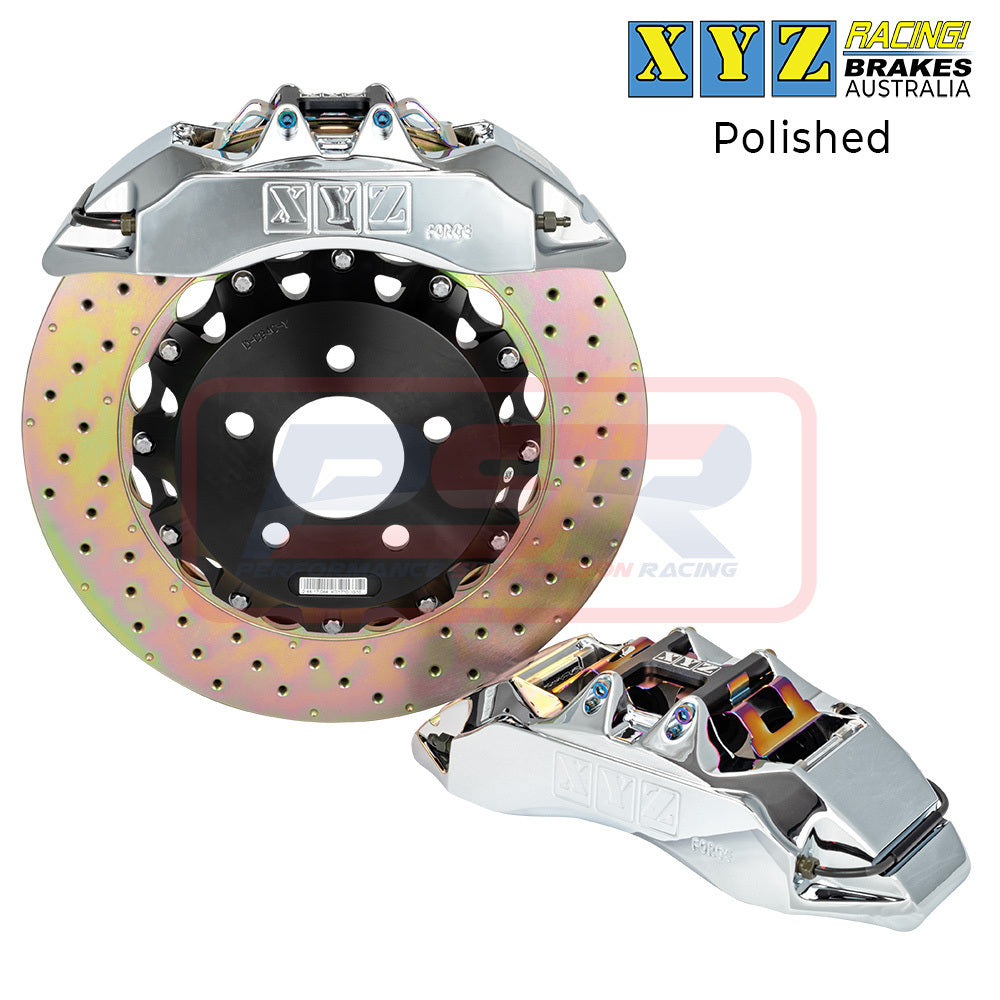 Holden Commodore VB-VP XYZ Racing 4 Pot 355mm Fixed Rotor Rear Big Brake Kit BBK