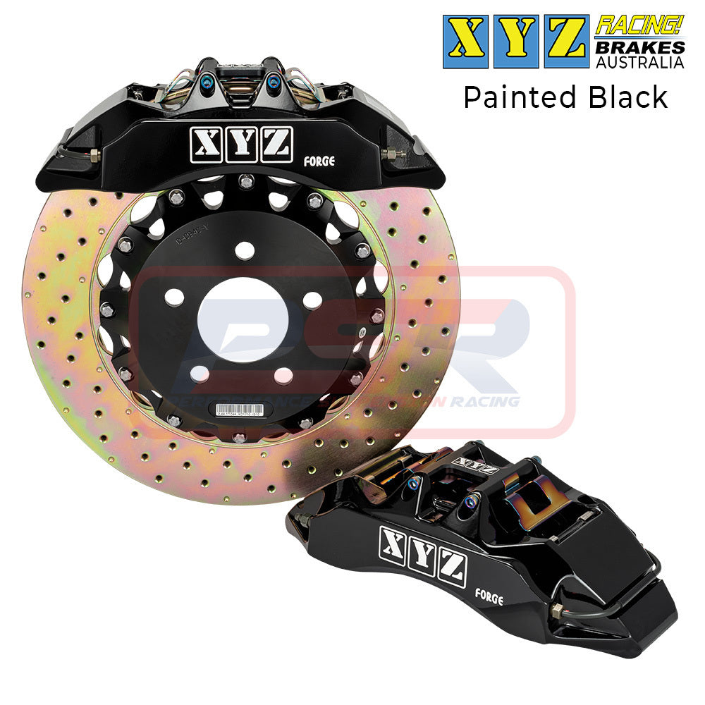 Holden Commodore VB-VP XYZ Racing 4 Pot 355mm Fixed Rotor Rear Big Brake Kit BBK