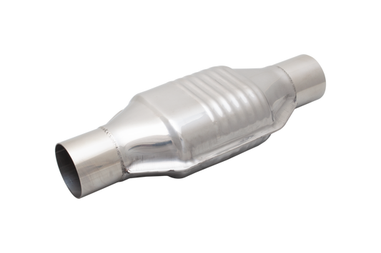 200 Cell Oval Metallic Catalytic Converter with 3Inch Inlet