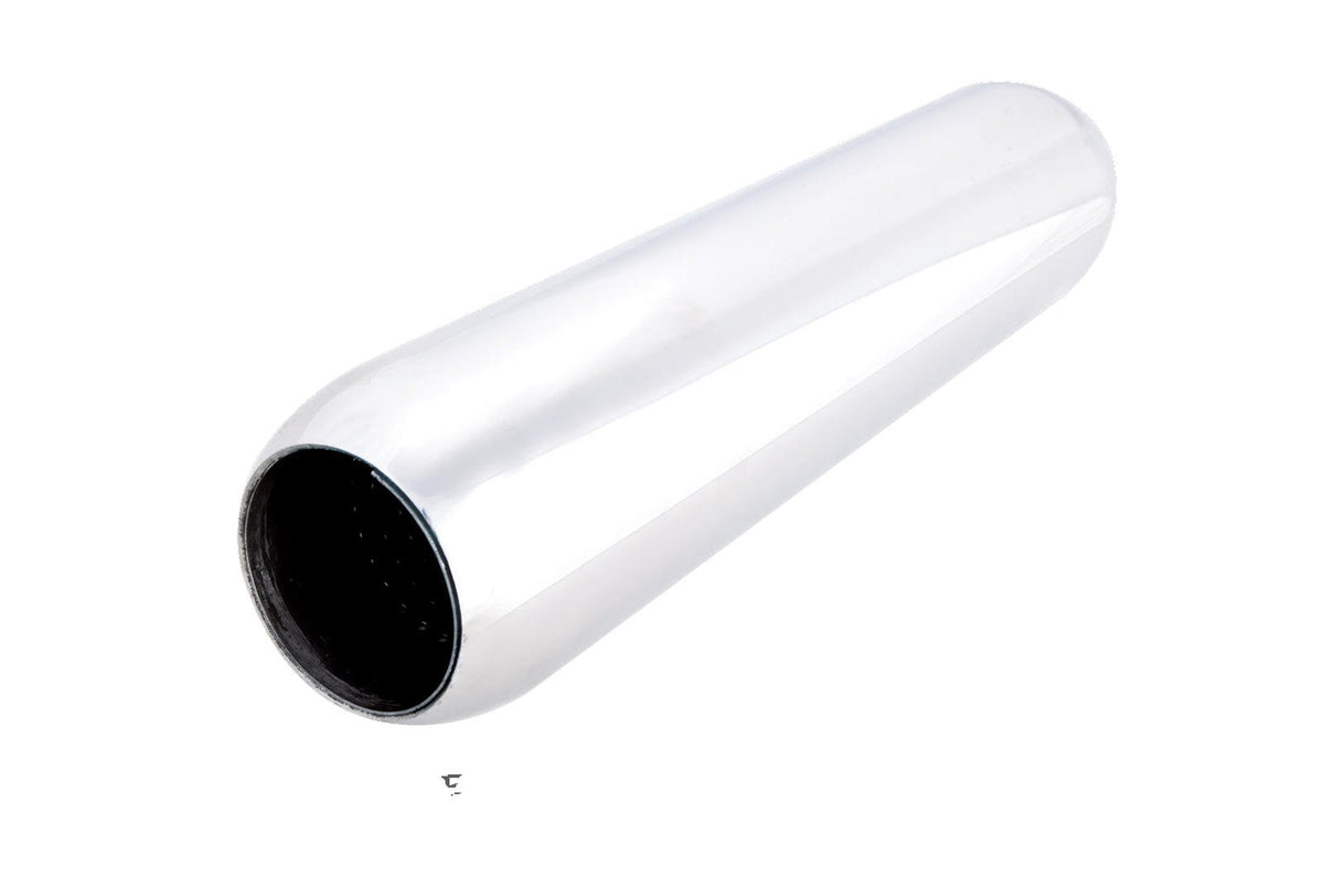 Hot Dog Resonator 2.5Inch Inlet 12Inch Long 304 Stainless Steel