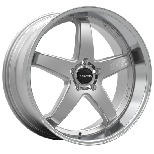 Lenso D1R-EVO Wheel  Hyper Silver Mirror Lip - image 1