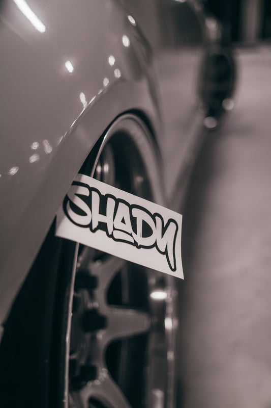 Shady Slap Sticker