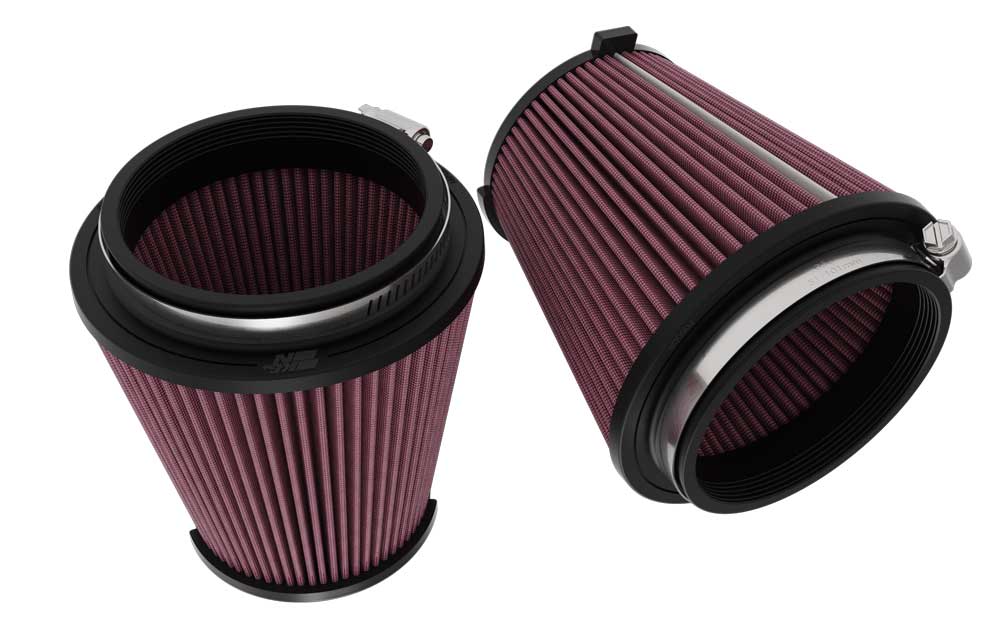 [K&N]   Round Replacement Filters - E-0630 K&N Replacement Air Filter - FORD MUSTANG V8-5.0L F/I (2 PER BOX)
