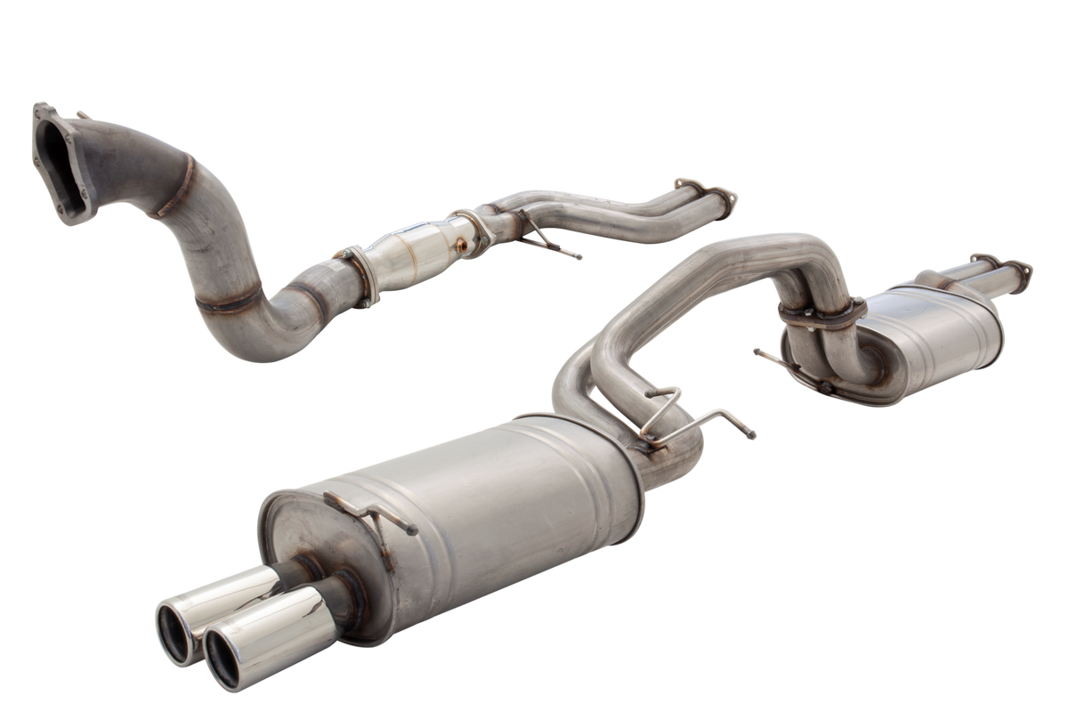 Ford BA BF Falcon Turbo Sedan Twin 2.5Inch Turbo Back Exhaust