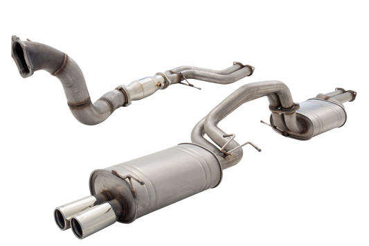 Ford BA BF Falcon Turbo Sedan Twin 2.5Inch Turbo Back Exhaust