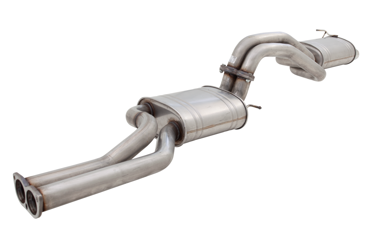 BA BF Falcon Turbo Sedan Twin 2.5Inch Raw 409 Cat Back Exhaust System