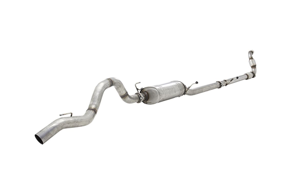 Holden RG Colorado 2.8L Raw 409 Turbo Back System with High Flow Cat