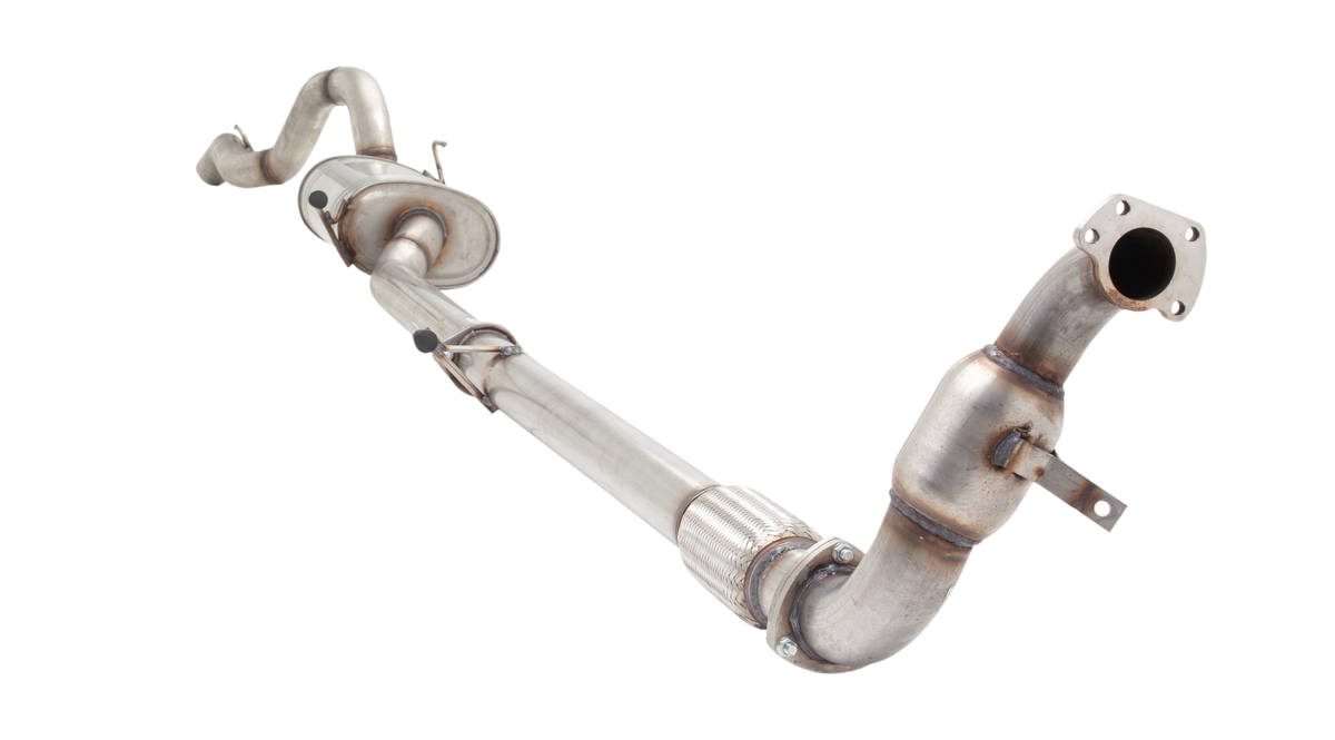 Holden RG Colorado 2.8L Raw 409 Turbo Back System with High Flow Cat