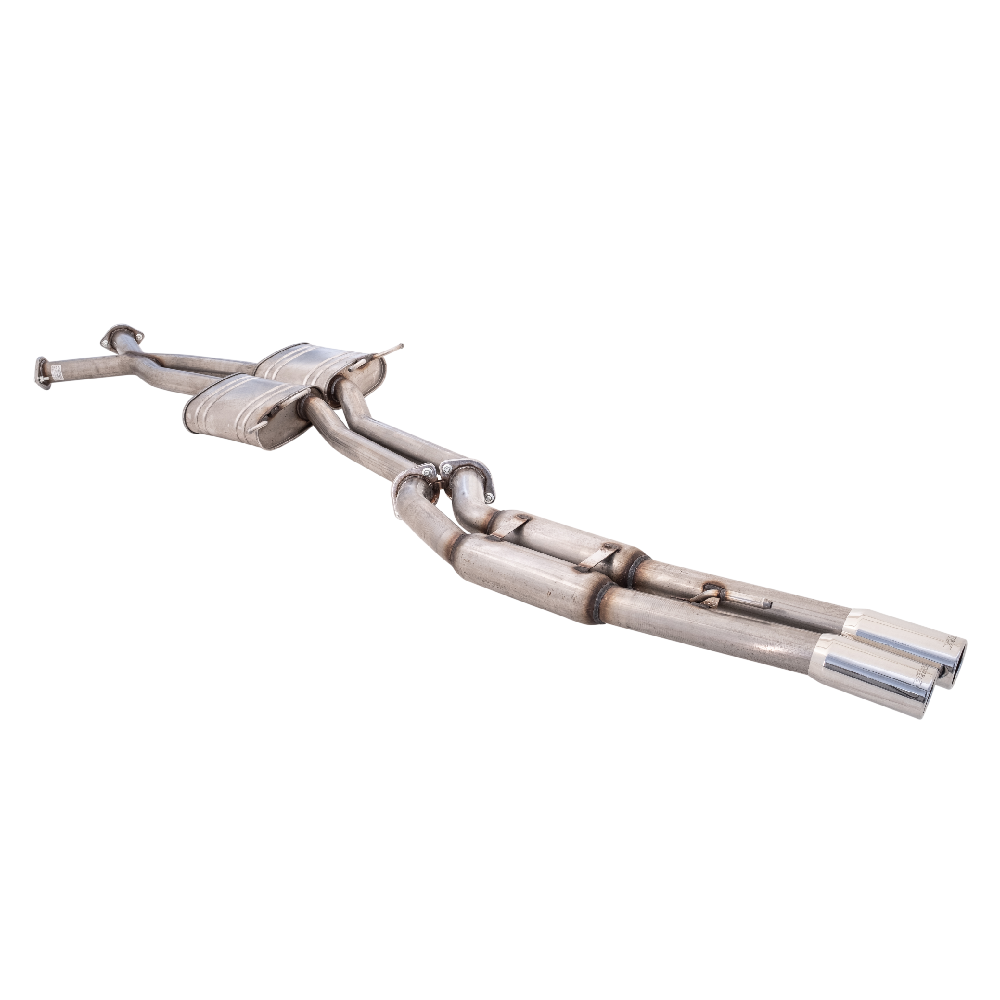 Holden V8 Sedan VT-VZ 5.7L Twin 2.5Inch Cat Back Exhaust with Hot Dog Rear