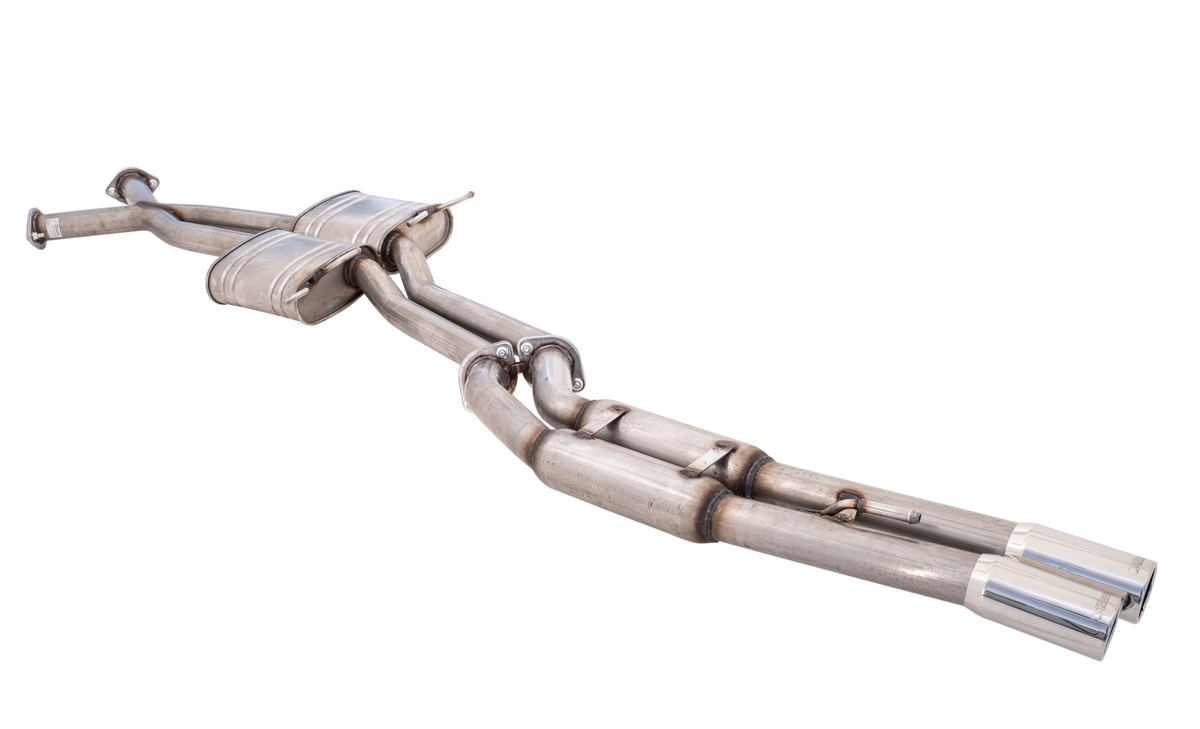 Holden V8 Sedan VT-VZ 5.7L Twin 2.5Inch Cat Back Exhaust with Hot Dog Rear