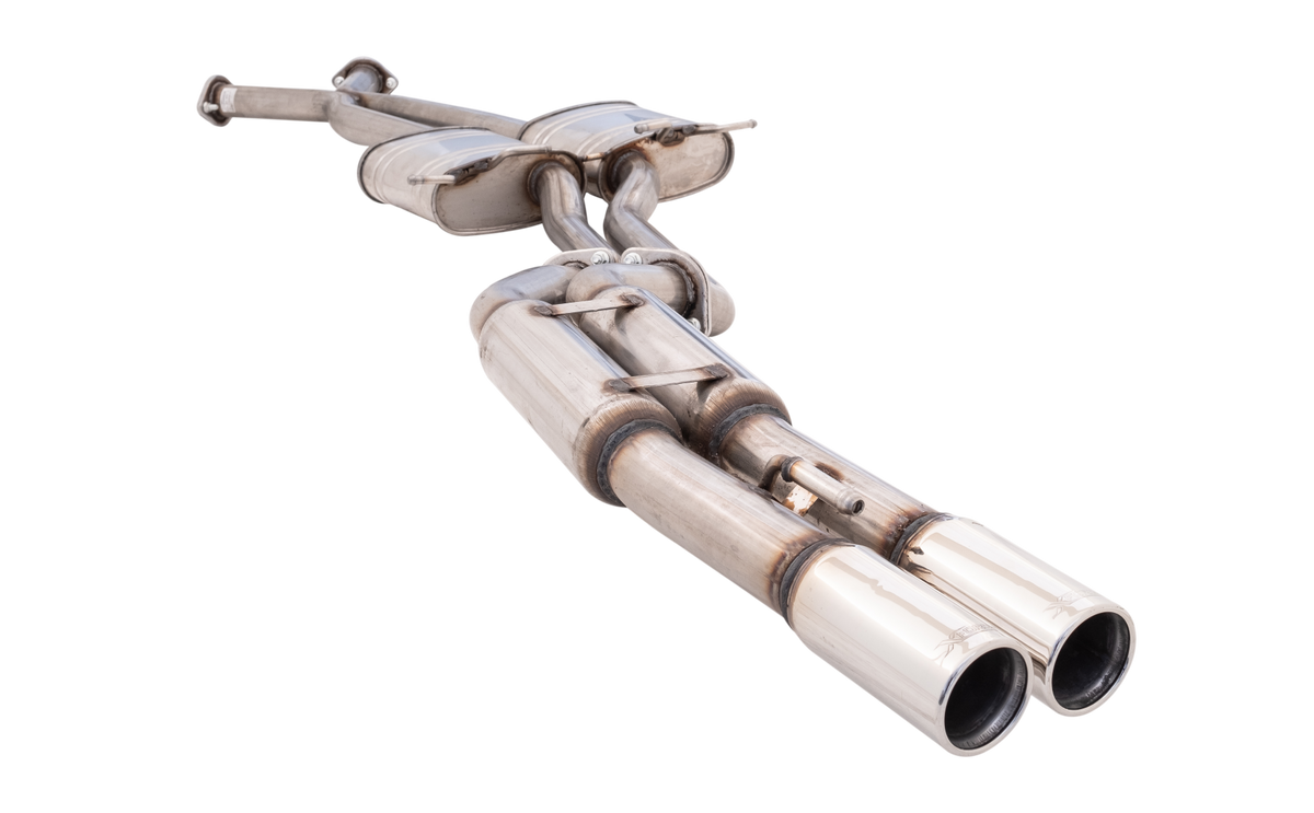Holden V8 Ute Twin 3Inch Cat Back Exhaust With Hot Dog Rear