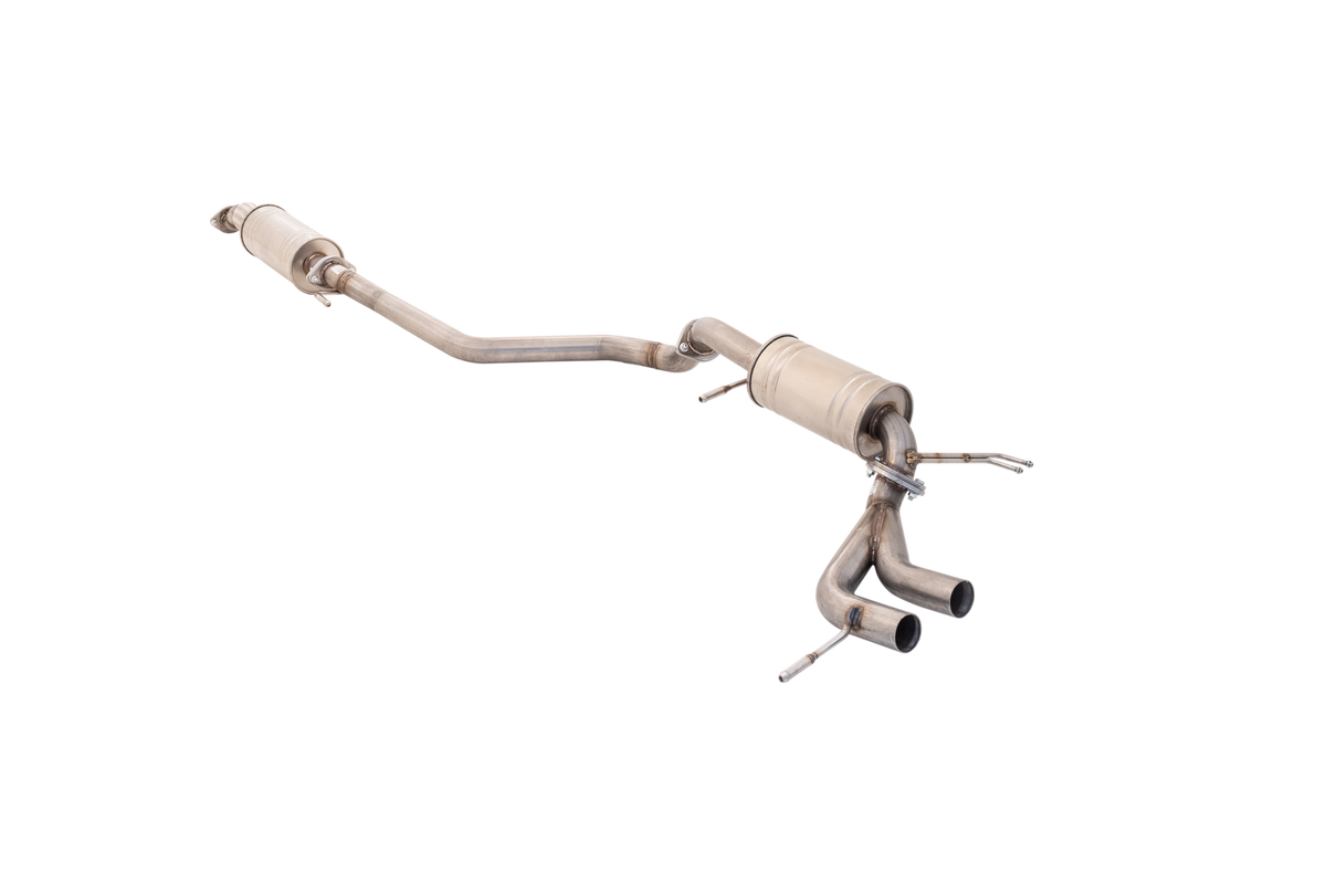 Hyundai Veloster SR Raw 409 2.5" Cat Back Exhaust