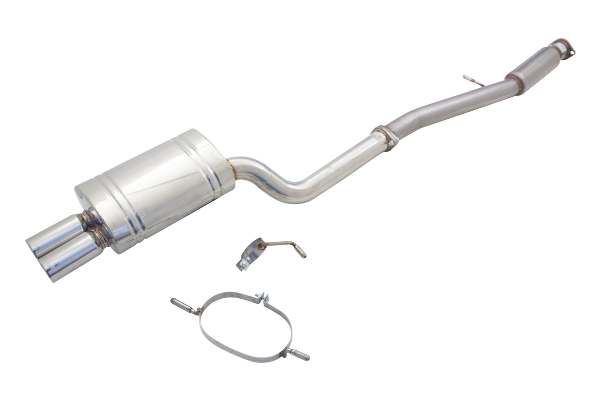 Subaru WRX Cat Back With Oval Dual Outlet Muffler