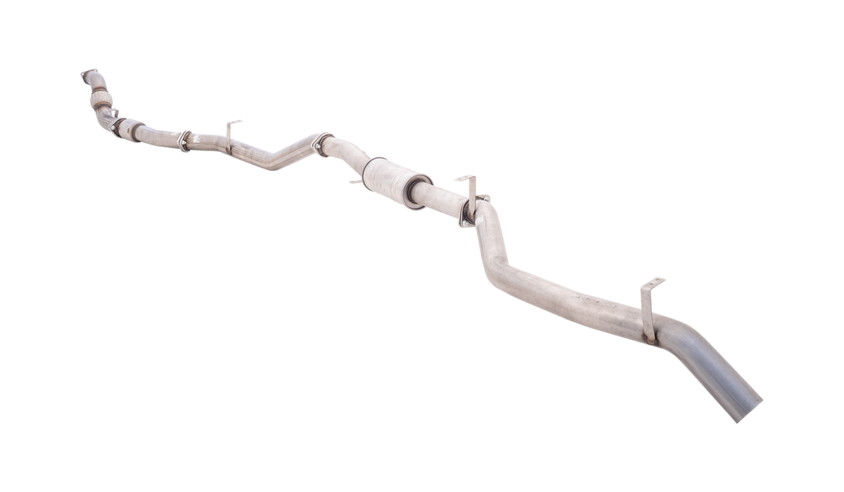 Toyota 79 Series Dual Cab Turbo Back System with High Flow Cat
