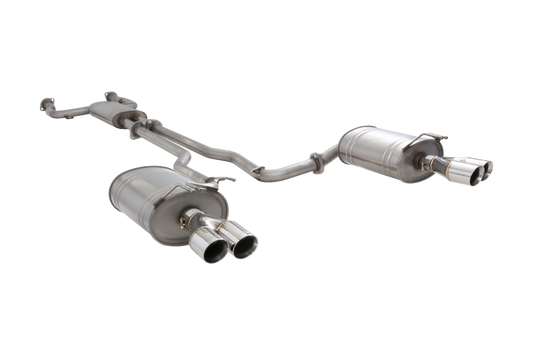 Holden VE VF SV6 Sedan Raw 409 Twin 2.25Inch Cat Back System
