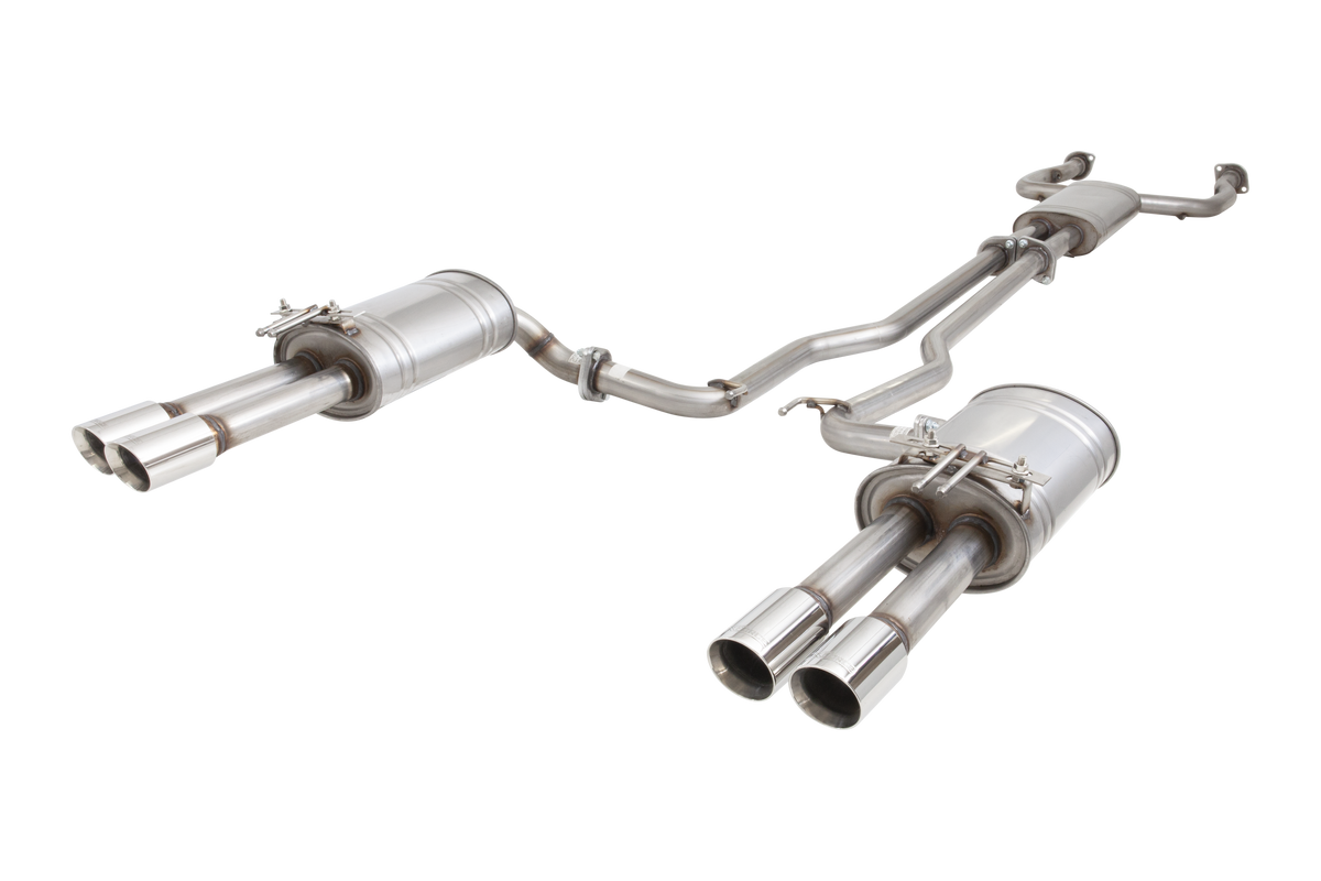 Holden VE VF SV6 Ute Raw 409 Twin 2.25Inch Cat Back System