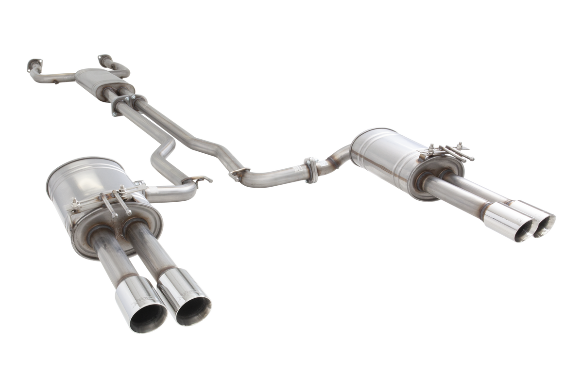 Holden VE VF SV6 Ute Raw 409 Twin 2.25Inch Cat Back System
