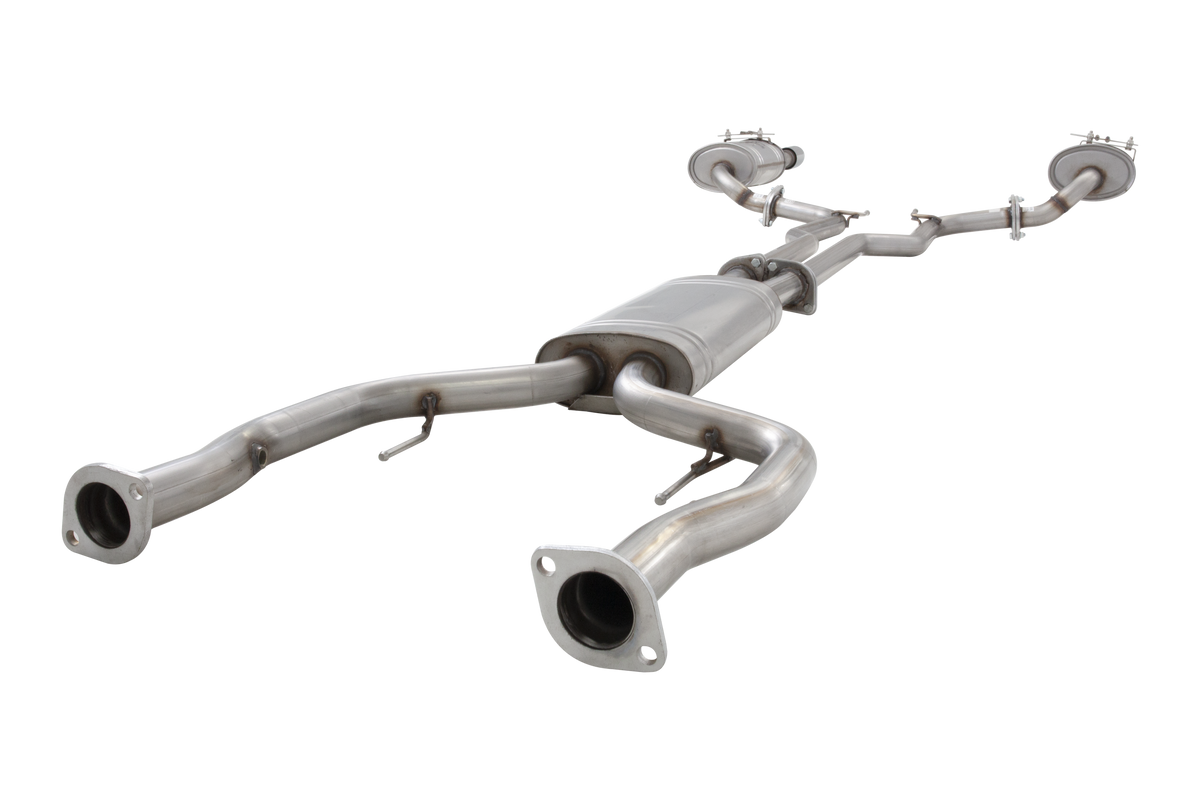 Holden VE VF SV6 Ute Raw 409 Twin 2.25Inch Cat Back System