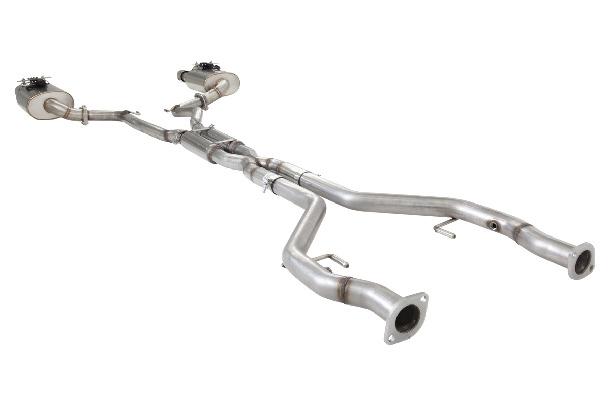 Holden VE/VF Commodore V8 Raw 409 Twin 2.5Inch Varex Valved Cat Back System