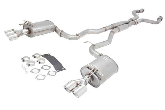 Holden VE VF Commodore V8 Raw 409 Twin 3inch Cat Back System