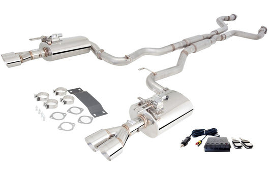 Holden VE/VF Commodore V8 409 Twin 3" Varex Valved Cat Back System
