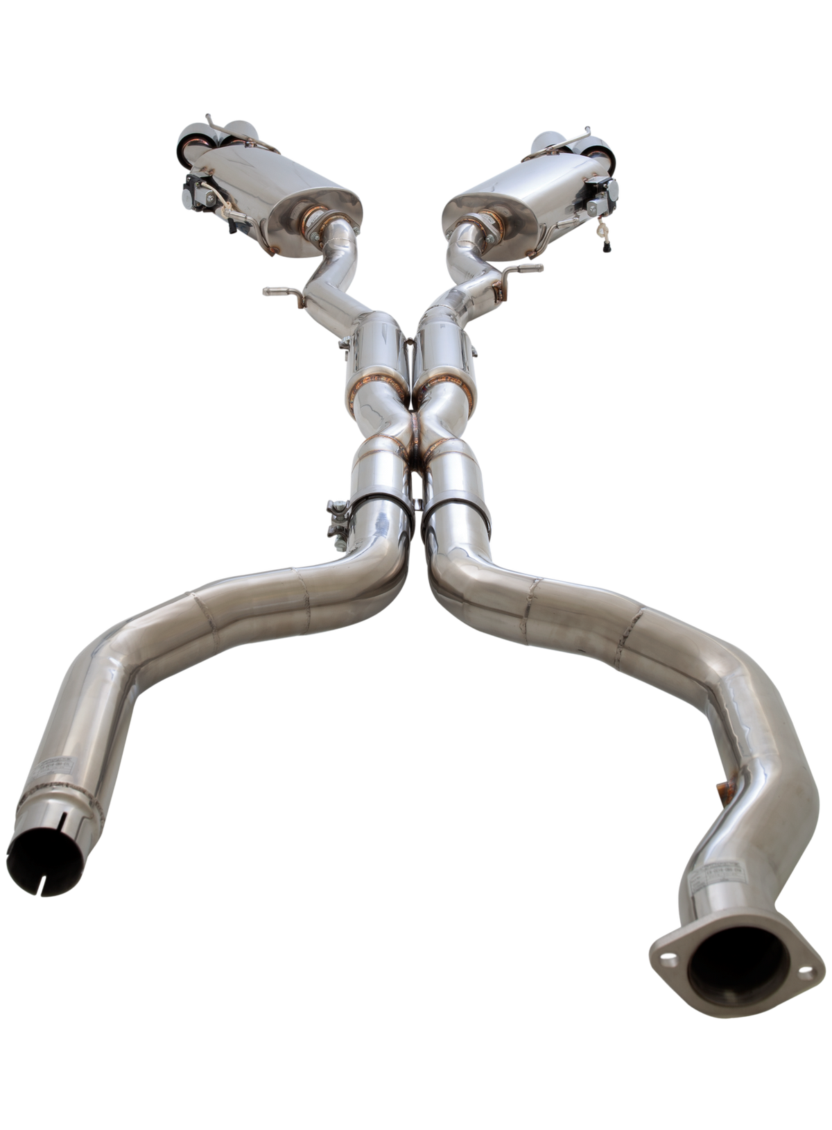 Chevrolet Camaro Gen 6 Varex Valved Cat Back Exhaust System