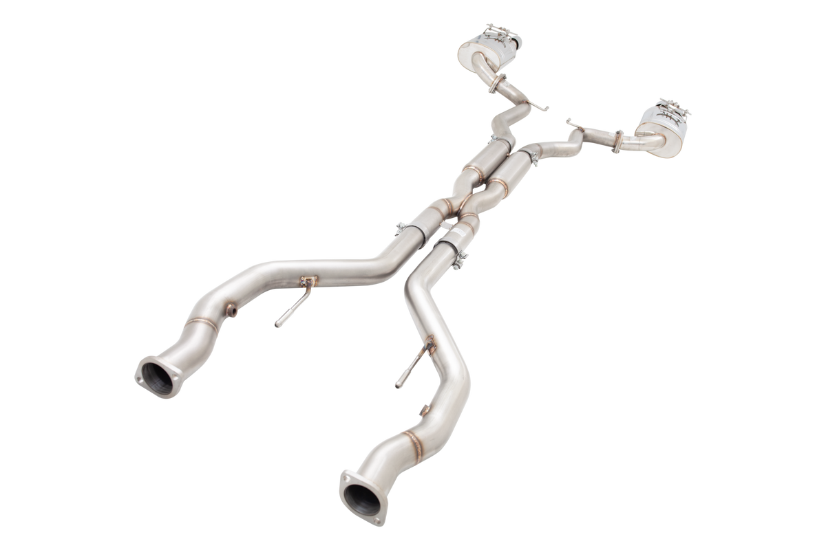 HSV VF Sedan & Wagon 304 Stainless Steel Twin 3" Cat Back System