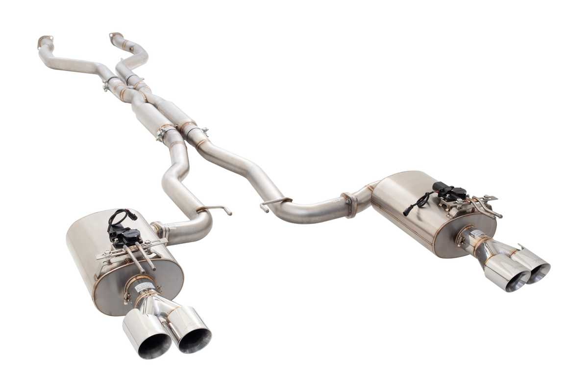 Holden VE/VF Commodore V8 304 Twin 2.5Inch Varex Valved Cat Back System