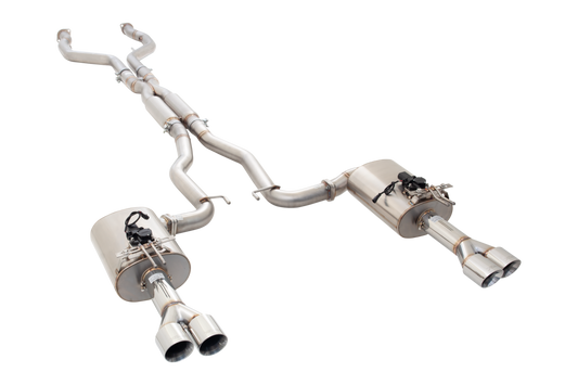 Holden VE/VF Commodore Ute V8 304 Twin 2.5" Varex Valved Cat Back System