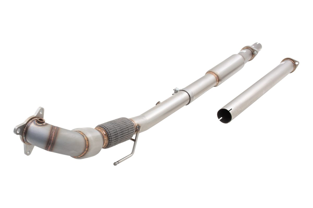 VW GOLF GTI MK5 and MK6 Downpipe with Hi Flow Catalytic Converter