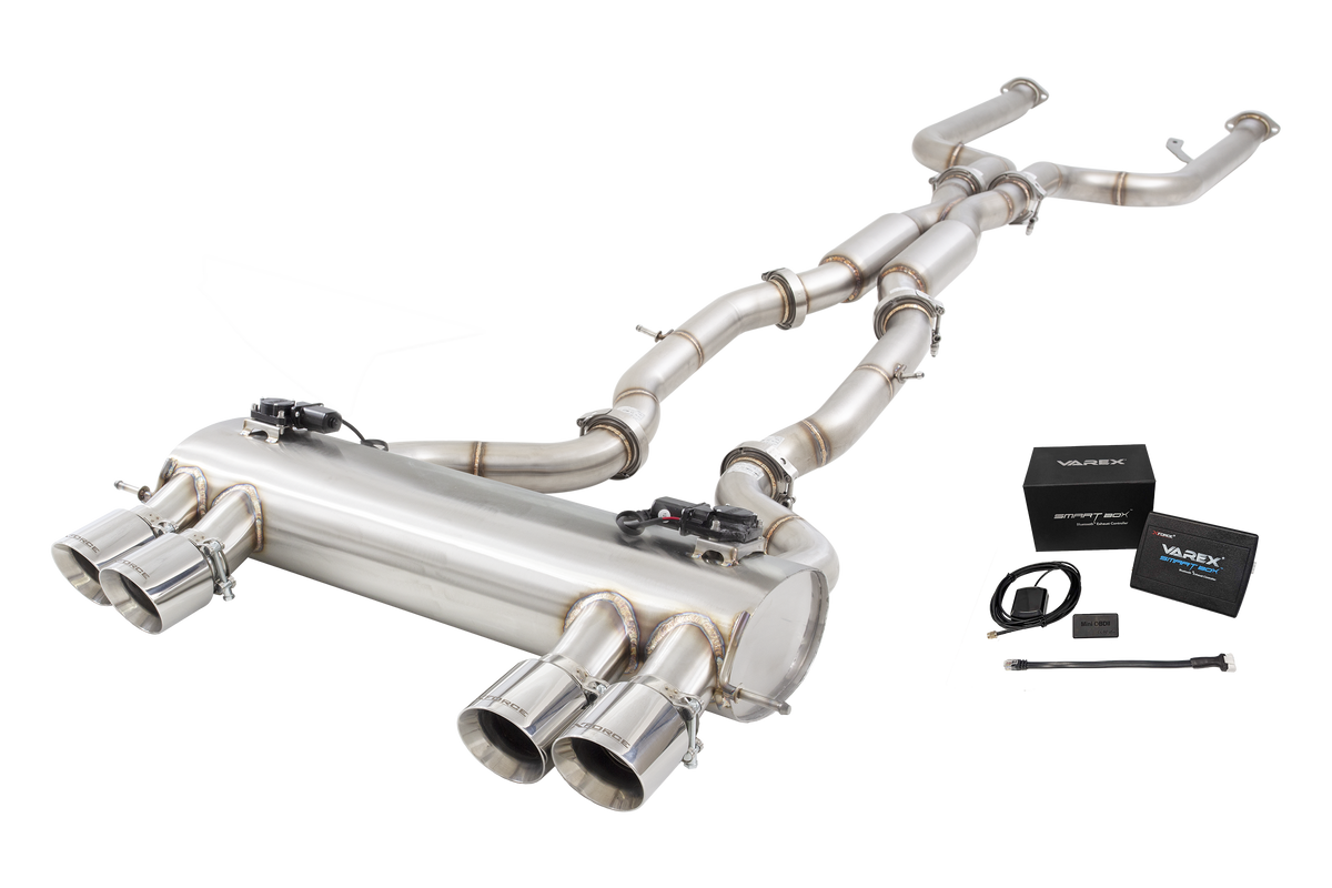 BMW G80 M3 G82 M4 Varex Cat Back System with SmartBox Drive Mode