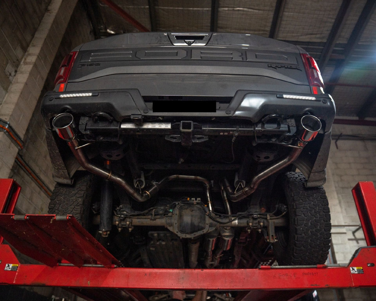 FORD F150 RAPTOR 3.5L V6 Twin Turbo Varex Valved Cat Back Exhaust System