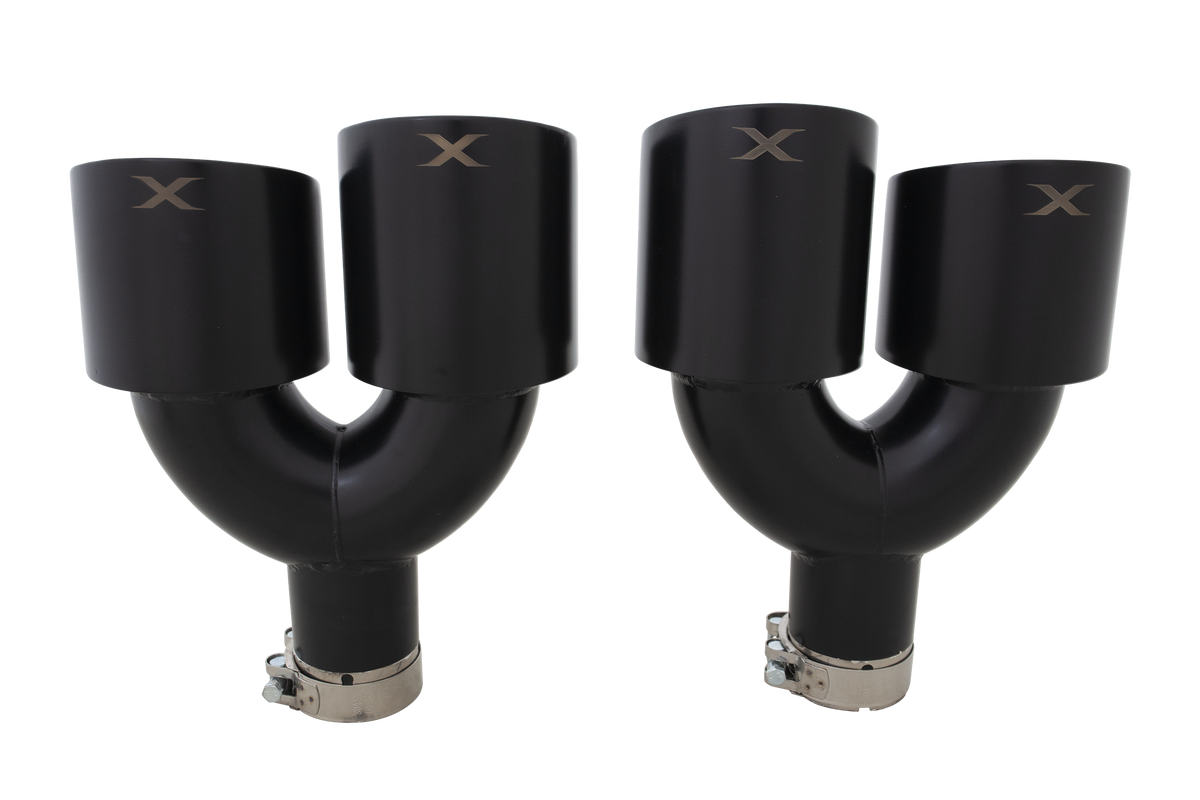 Cupra VZX Black Quad 4 Inch Tip Option