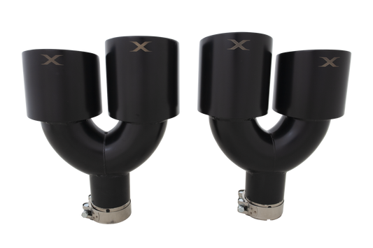 Cupra VZX Black Quad 4 Inch Tip Option