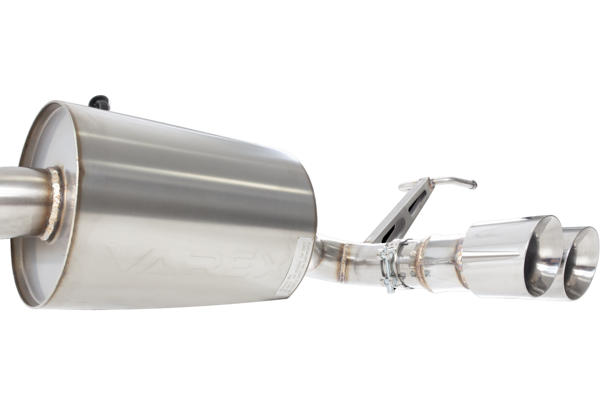 Mazda MX5 ND Varex Cat Back System in 2.5Inch 304 Stainless Steel