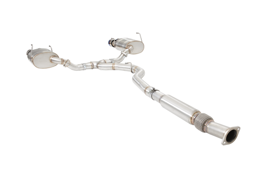 Subaru WRX STI G3 VA Sedan Cat Back Exhaust with Burnt Blue Tips