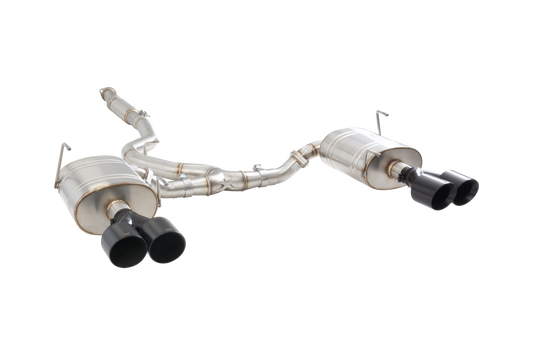Subaru WRX STI G3 VA Sedan Cat Back Exhaust with Black Tips