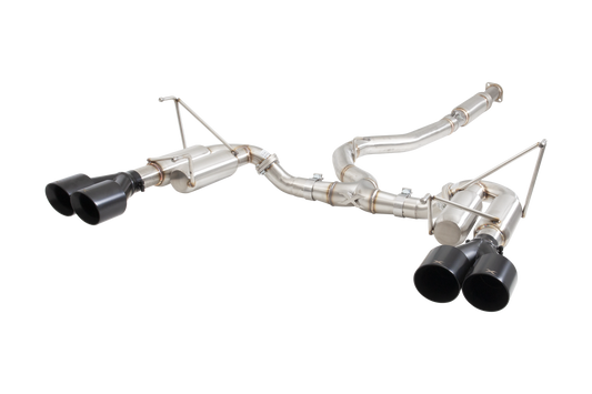 Subaru WRX STI G3 VA Sedan Race Cat Back Exhaust with Black Tips